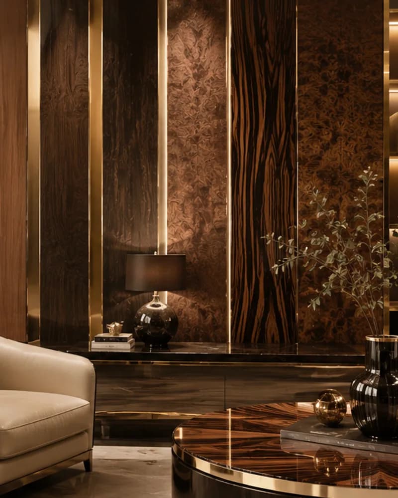 Laminates — Surfaces that define the space.