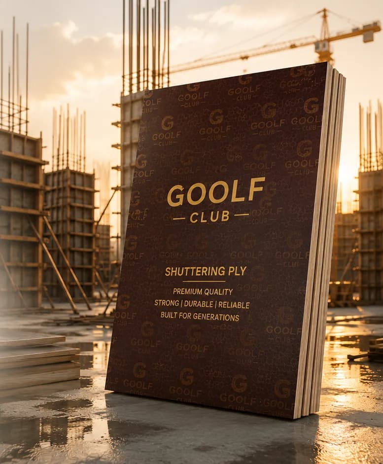 Shuttering Ply — Engineered for strength. Built for performance.
