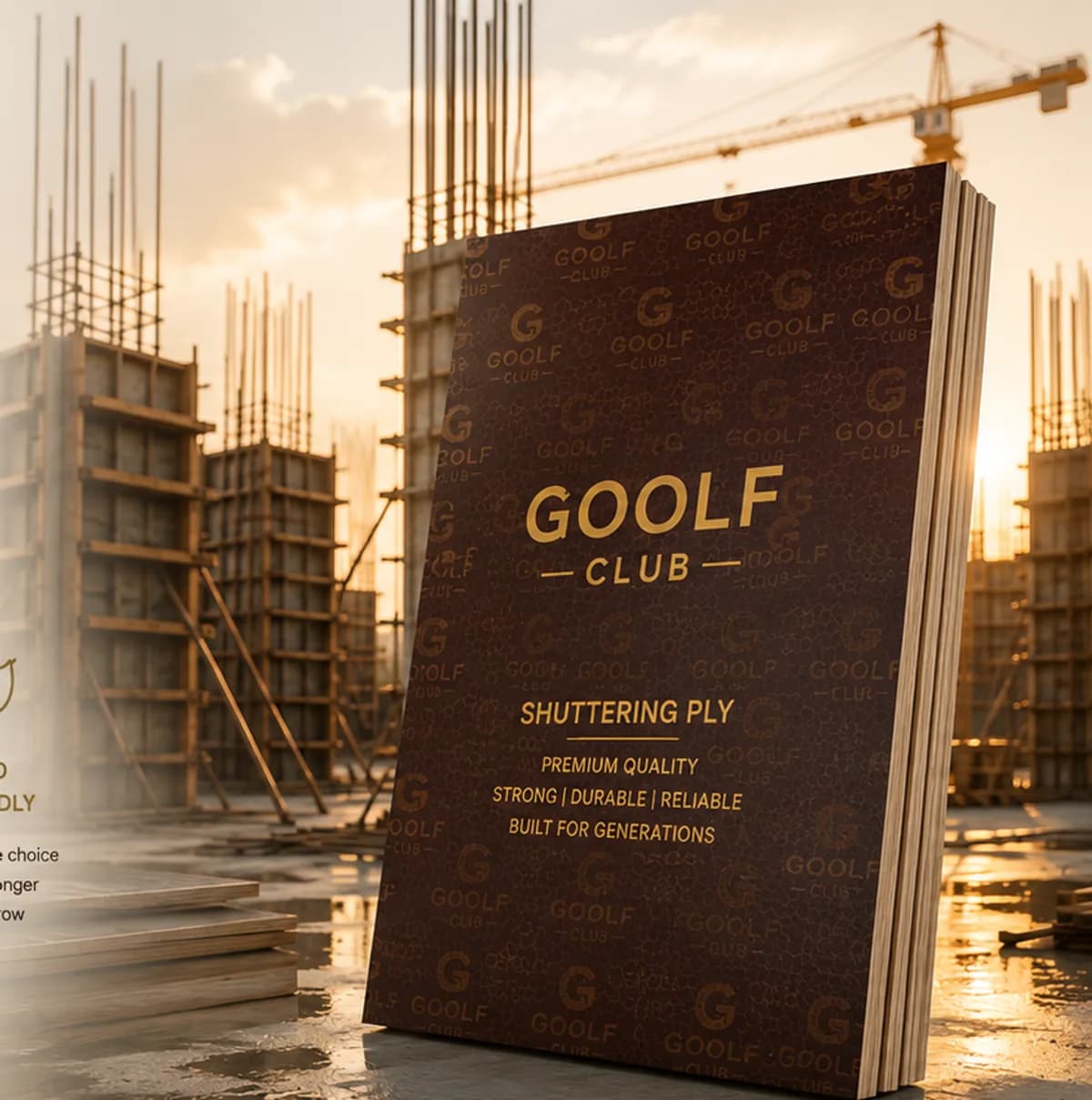 Shuttering Ply in a premium interior